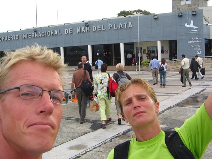 IMG 0227 Door slecht weer uitwijken naar Playa del Mar waardoor aansluiting gemist op Buenos Aires