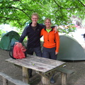 IMG 1082 Op de camping in El Bolson klaar voor een dagwandeling de Cerro El Piltriquitr n