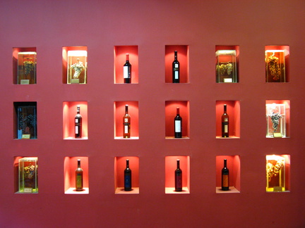 IMG 3843 Mooie display Graffigna wijnen