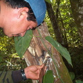 IM004432 Max takes juice used by the Mayas to burn