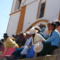 IMG 8176 Openlucht kerkdienst in niemandsland tussen Peru en Bolivia