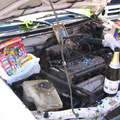 IMG 8196 De zegening van de autos met veel drank gevierd