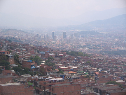 IMG 9761 Zicht over Medellin vanuit de kabelbaan