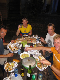 2008 Pan-Col 934 - Goede maaltijd met Sacha en Greg