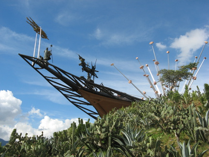 2008 Pan-Col 991 - Kunstwerk over de onafhankelijkheid van Colombia