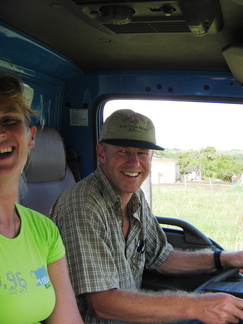 IMG 5547 Lachen in de truck