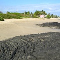 IMG 1638 Pahoehoe lava op het strand van Puerto Villamil