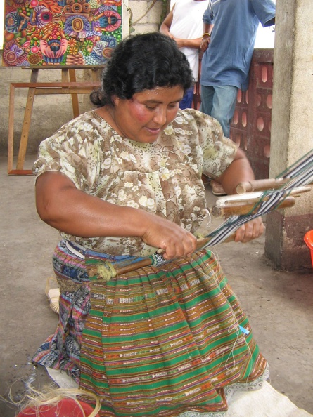 IMG 0789 Mama Cruz weaving