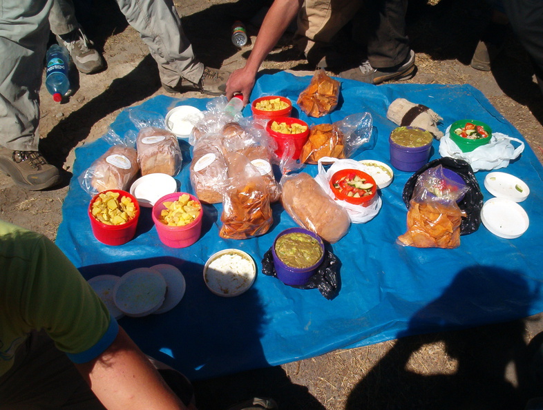 IM005443 the great lunch of Quetzaltrekkers but wheres the peanutbutter