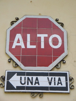 IMG 1066 Stopbord met tegeltjes