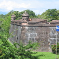 IMG 2842 Fort met de vlag van Honduras
