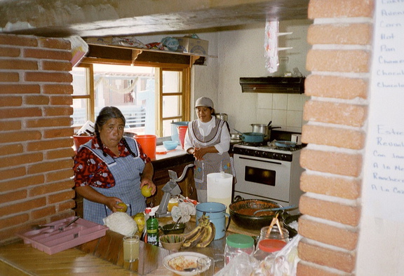 Benito cooking ladies