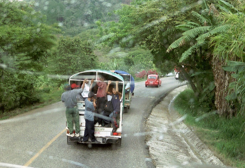 Chiapas view from bus