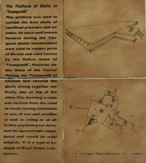 Chichen Itza platform of the skulls information
