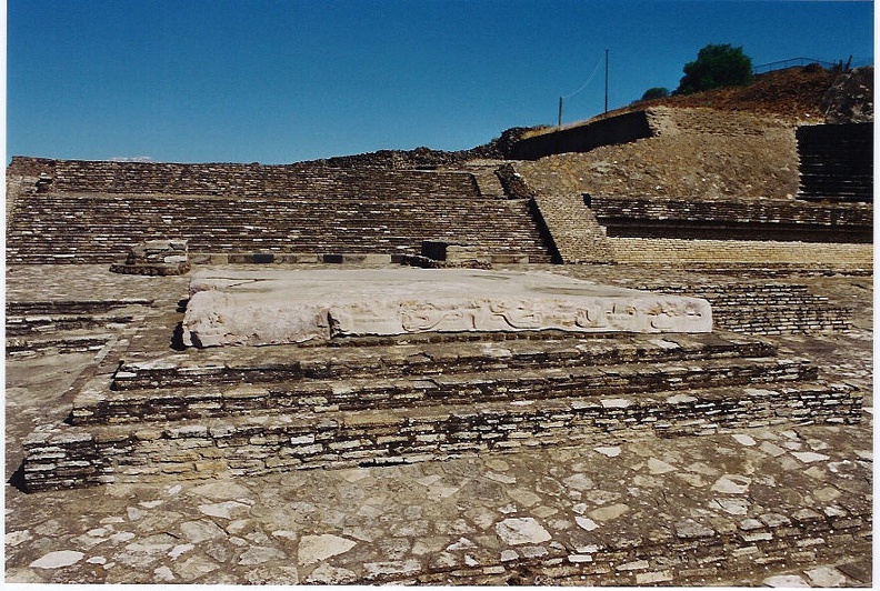 Cholula kerk piramide de offerplaats