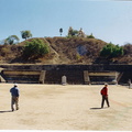 Cholula kerk piramide de oude zocalo