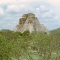 Merida Uxmal La Peramida in the forest