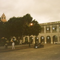 Merida zocalo at night