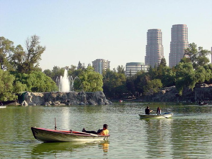 Mexico City Lago Mayor in Chapultepec park kerry olson