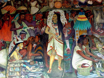 Mexico City Murales van Diego Rivera Das Angebot brawob