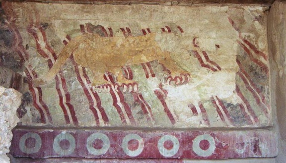 Teotihuacan Jaguar painting