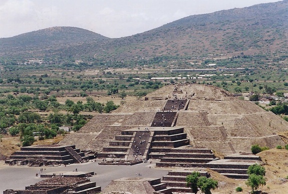 Teotihuacan Zon pyramide