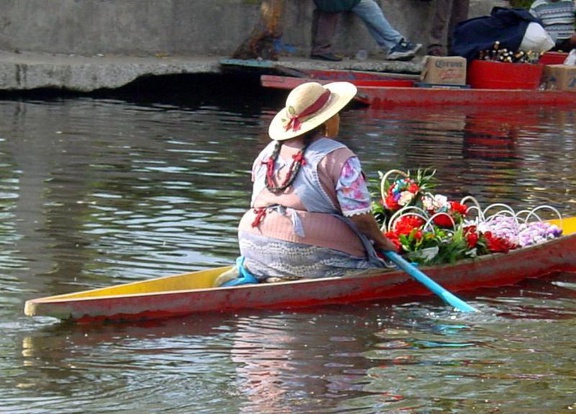 Xochimilco bloemenboot brawob