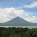 IMG 4157 Vanaf Leon Viejo uitzicht op vulkaan Momotombo symbool van Nicaragua 1280m