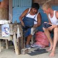 IMG 4379 Eelco krijgt een extra zooltje onder 1 slipper