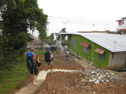 2008 Pan-Col 235 - Toegang naar ons apartementje