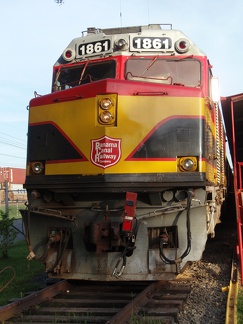 2008 Pan-Col 265 - De trein langs het Panama kanaal