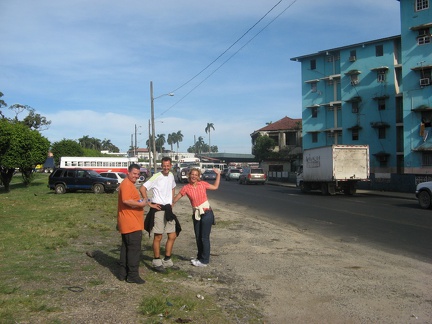 2008 Pan-Col 294 - Colon schijnt niet al te veilig te zijn, wij lopen van het station naar de busterminal