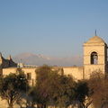 IMG 2663 Uitzicht vanaf ons terras over Arequipa en El Misti 5822mt
