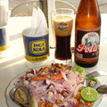 IMG 2129 Ceviche met Peruaans bier