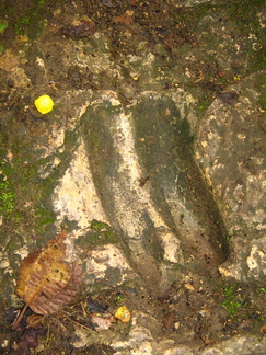 IMG 2204a Sporen van Lamas uitgesleten in de stenen