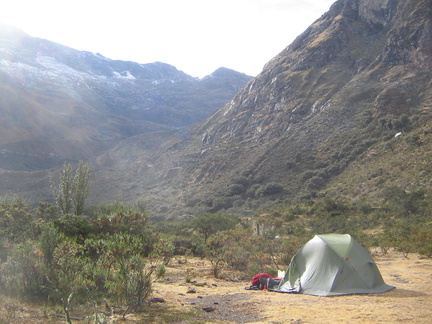 IMG 3580 Camp bij Laguna Llanganuco Orgoncocha