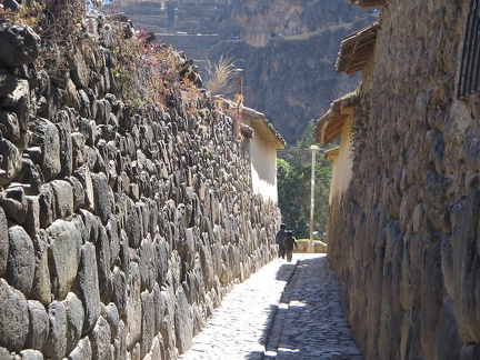 IMG 7508 Veel oude inca straatjes in Ollantaytambo