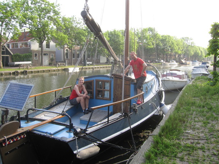 0040 - eerste overnachting op een boot