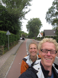 0590 - Bas en Eelco op de tandemfiets