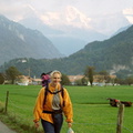 Interlaken Bas wandelt naar de camping 2