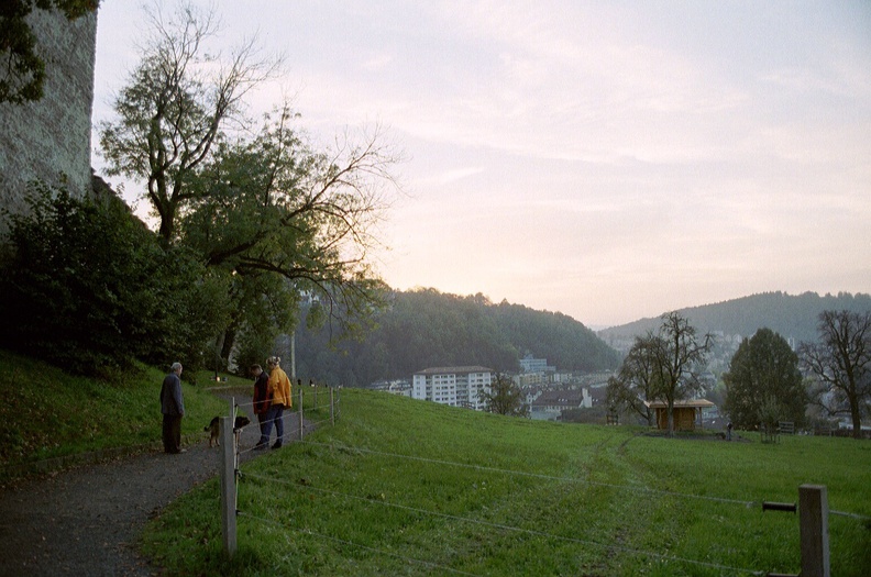 Luzern uitzicht bij stadstoren