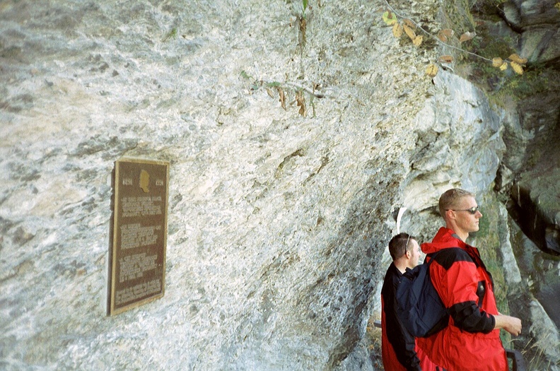 Meiringen Sherlock Holmes gedenkplaat