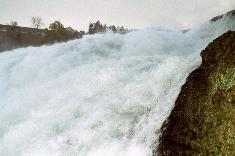 Rheinfall korte sluitertijd