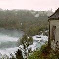 Rheinfall Van bovenaf