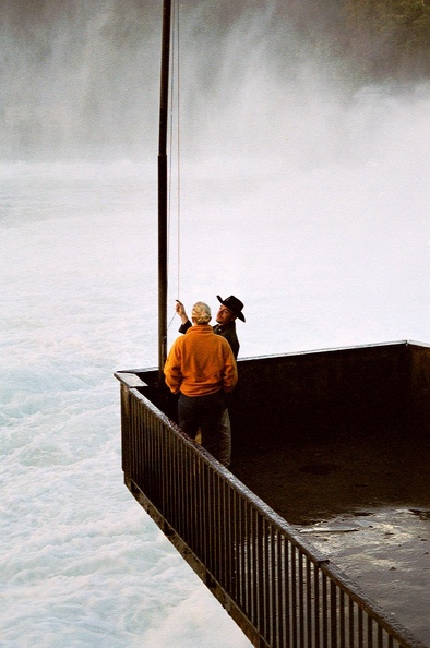 Rheinfall vlag heisen