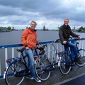 IMG 4237 - Bas and Eelco in front of the Zaanse Schans