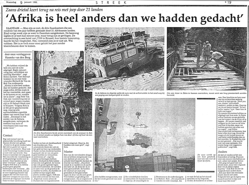 1991-01-09 Typhoon - Afrika is heel anders dan we hadden gedacht