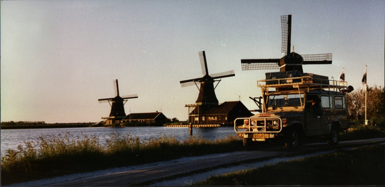 04 Landcruiser op de Zaansche Schans.