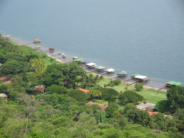 Huizen van de rijkere El Salvadoreanen