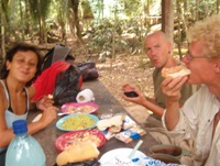 Picknicken bij Las Conchas